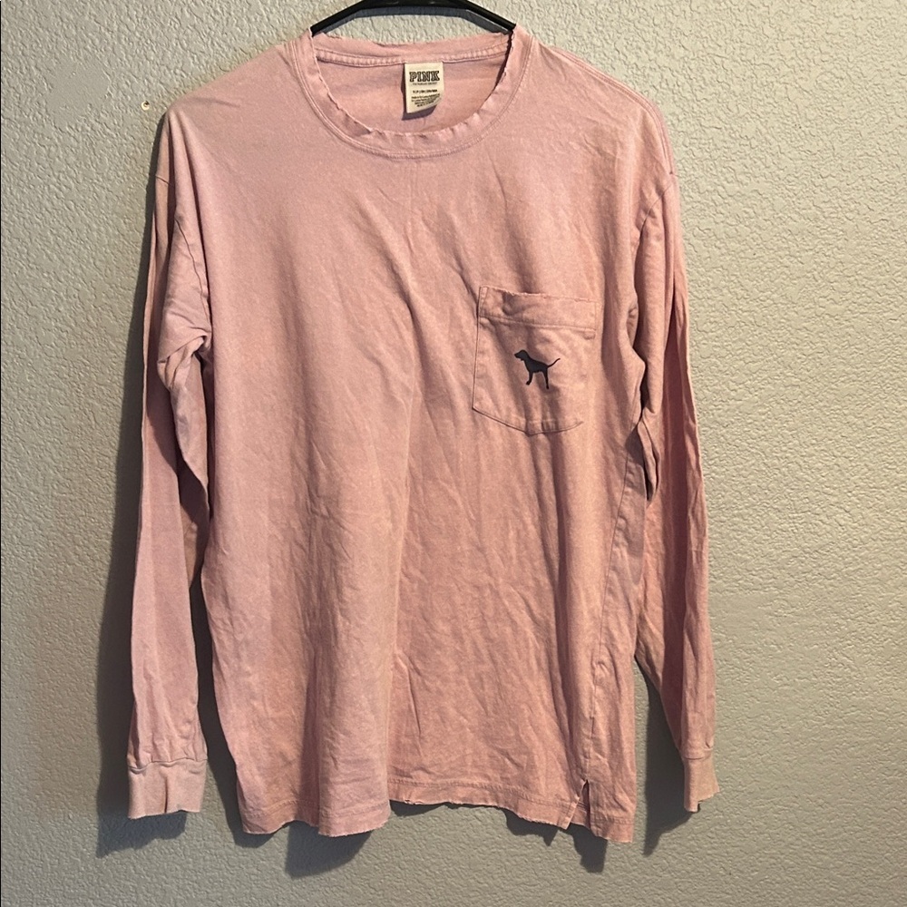 Pink Victoria Secret Long Sleeve Women’s Shirt